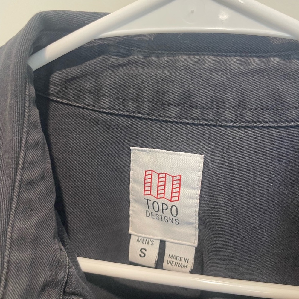 Topo Designs Gray Shirt Jacket - Picture 3 of 3